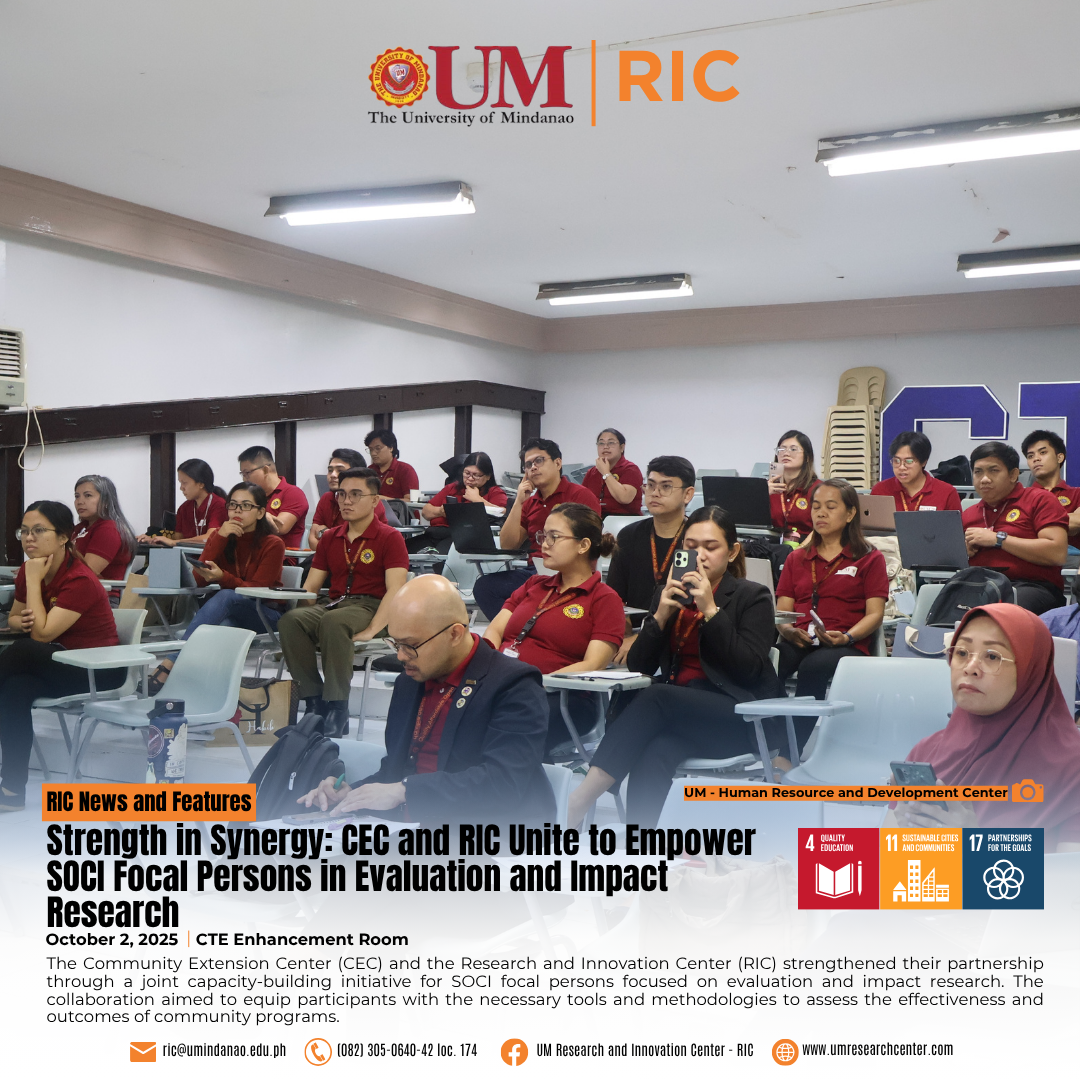 Strength in Synergy: CEC and RIC Unite to Empower SOCI Focal Persons in Evaluation and Impact Research - Image 2